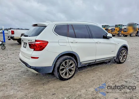 2015 BMW X3 xDrive35I из США, поврежденный, VIN 5UXWX7C54F0K34686